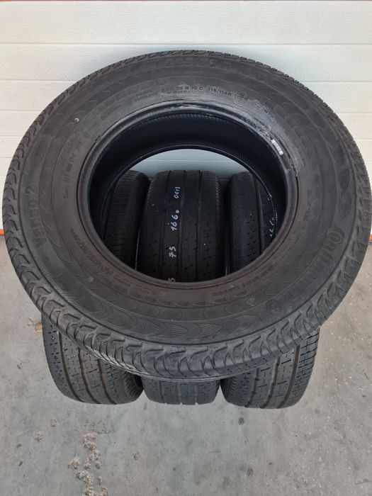 Летни гуми за Бус 4 броя CONTINENTAL Vanco2 225 75 R16C
