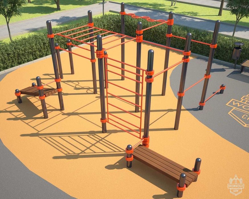 Conipur SP — прочное резиновое покрытие для спортплощадок