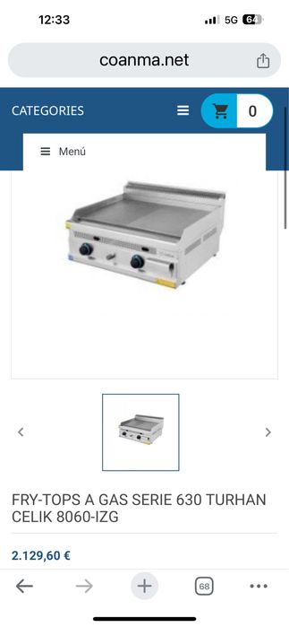 Gratar cu plita pe gaz profesional stare foarte buna, pret 3000 ron