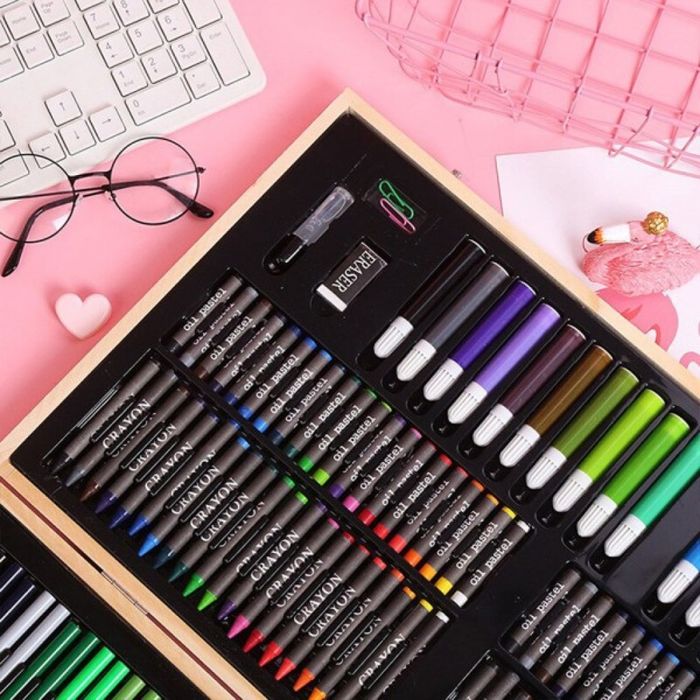 Детски куфар за рисуване 180 части