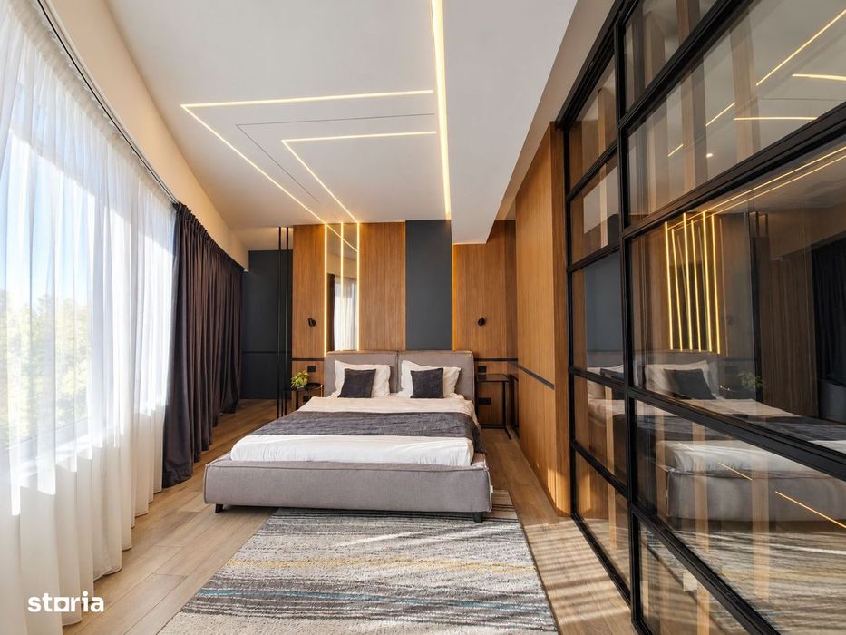 Apartament 2 camere, ultrafinisat, etaj 15, panorama asupra orasului