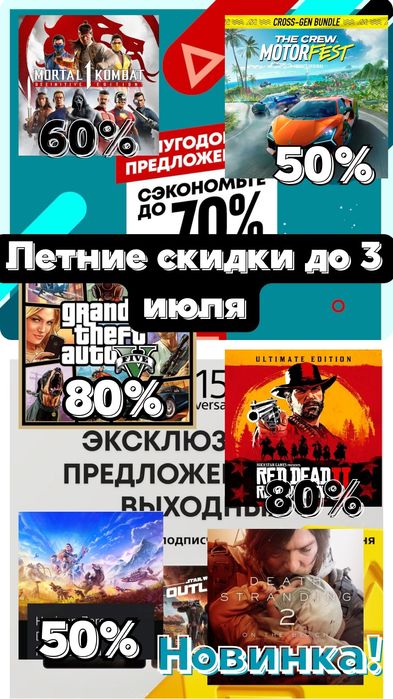 Цифровые версии игр ps 4/5