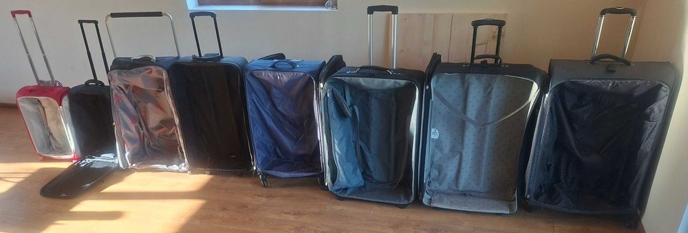 Troler voiaj Mic Mediu Mare Trolere geamantan roti