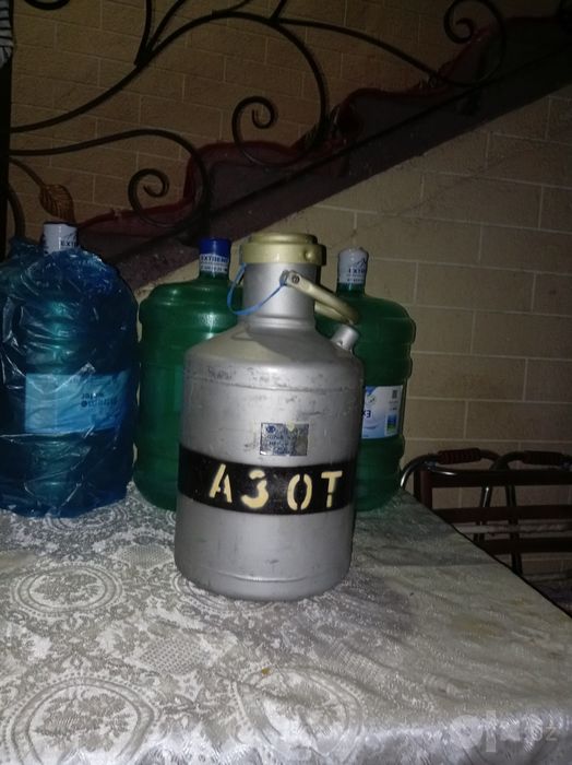 Сосуд дьюар для жидкого азота 6 литровый