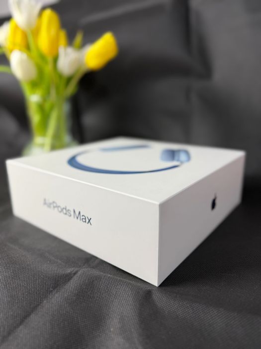 AirPods Max Sky Blue - stare impecabilă (ca noi) - full box original