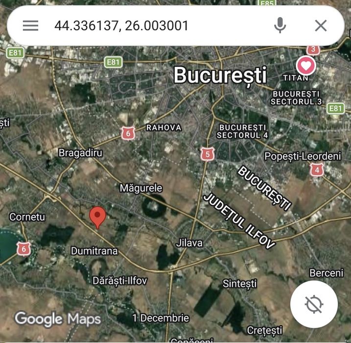 Vanzare teren– MĂGURELE, Langa A0