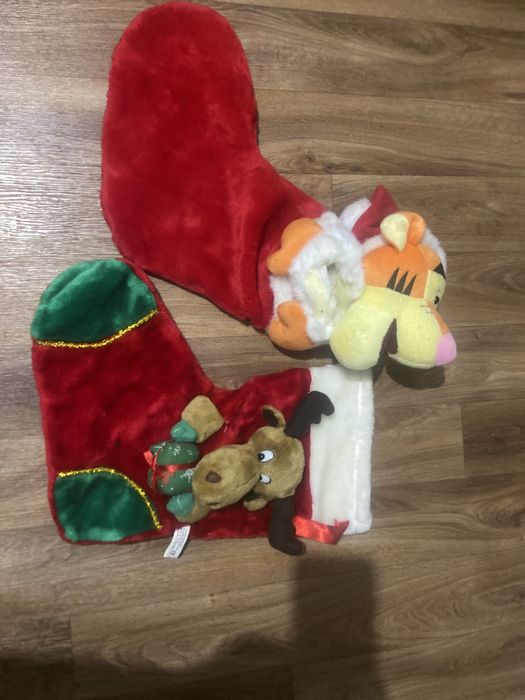 Новогодний мешок для подврков