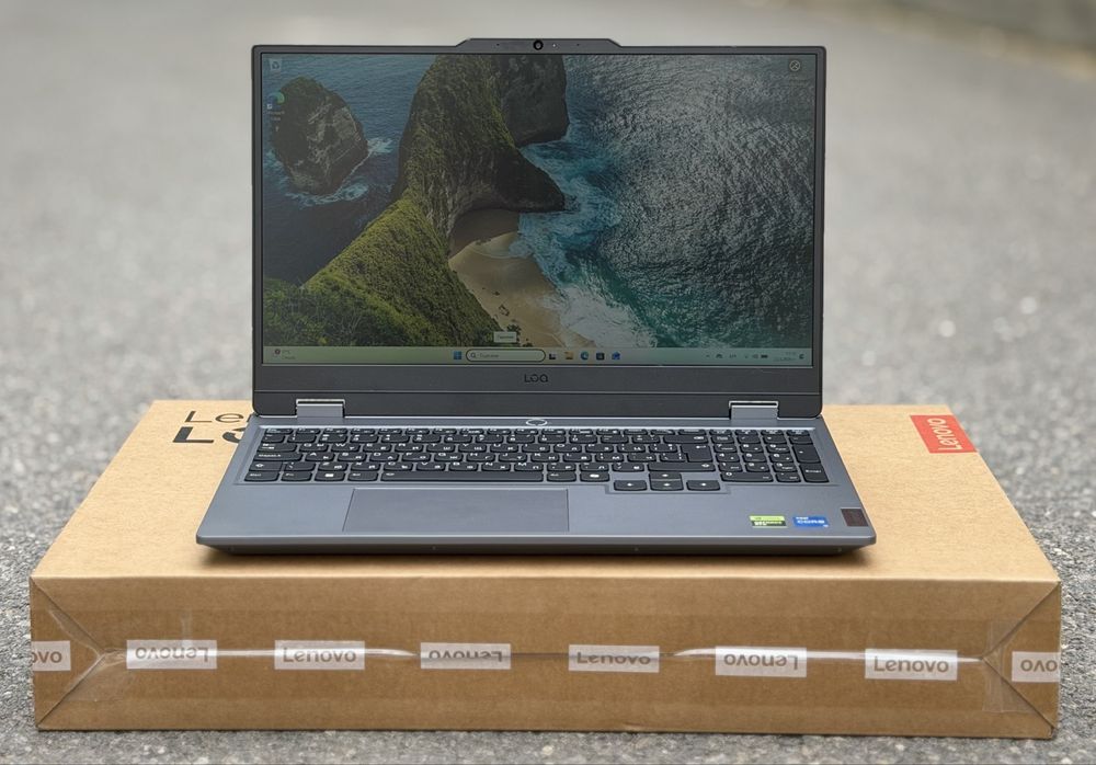 ГАРАНЦИОНЕН!!! Гейминг лаптоп Lenovo LOQ 15IRX9 – i5-13450HX, 32GB RAM, RTX 3050, 1TB SSD