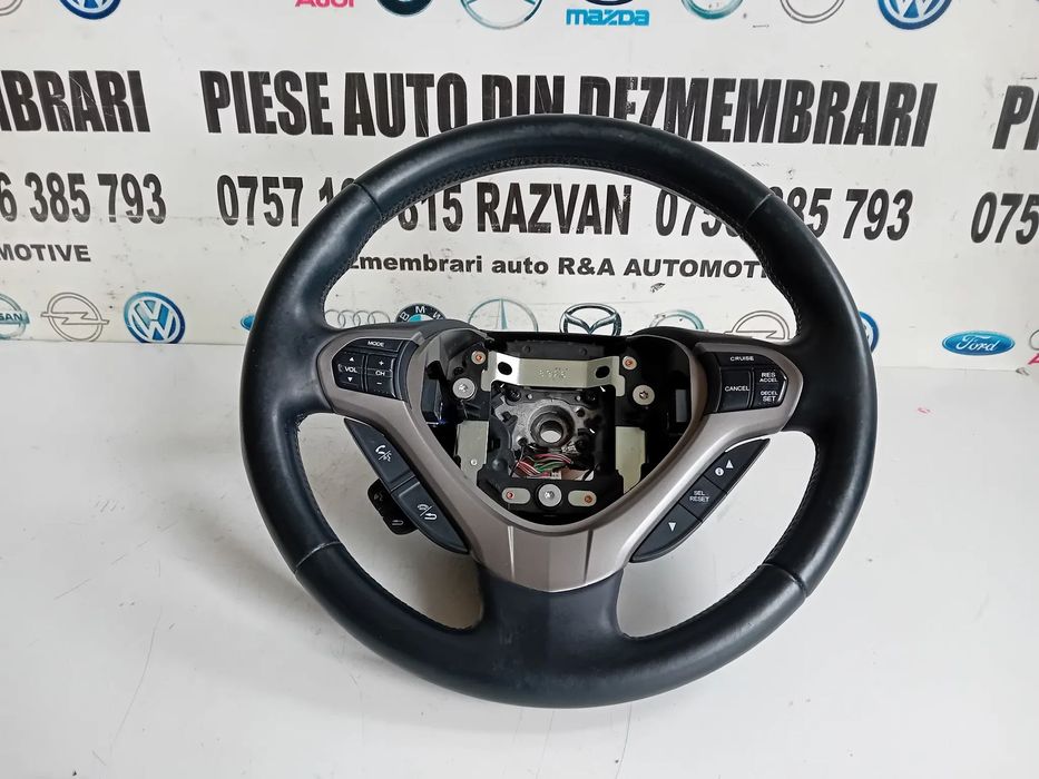 Volan Din Piele Cu Comenzi Honda Accord 2008-2013 Stare Buna
