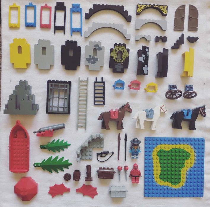 Lego Pirates/Castle/Wolfpack/Western Mинифигури/аксесоари/части