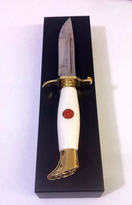 Ловен нож Финка НКВД Звезда