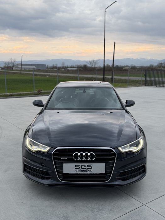 Bot complet fata completa Audi A6 C7 capota bara fata trager aripa far matrix bixenon
