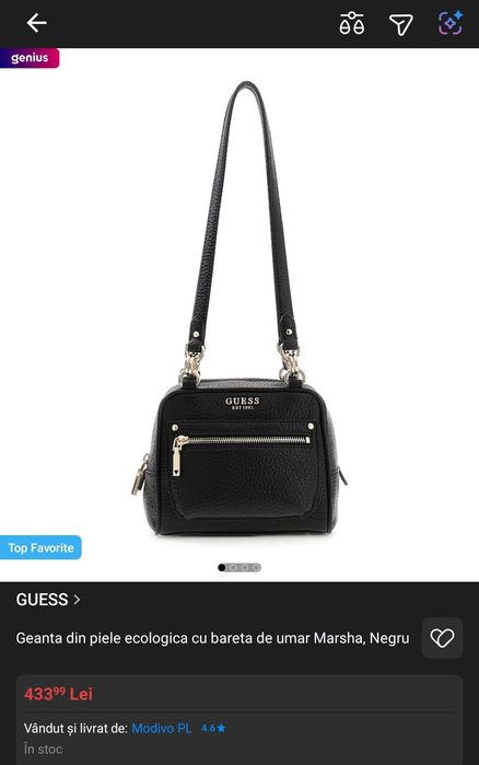 Ultima Oferta: geanta Guess din piele ecologica