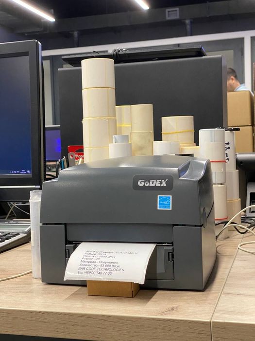 Godex Printer G500U termal uzatish yorlig'i printeri