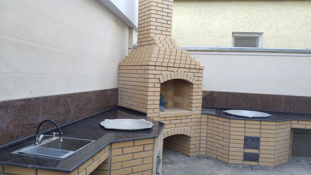 Травертин, гранит услуга мастера