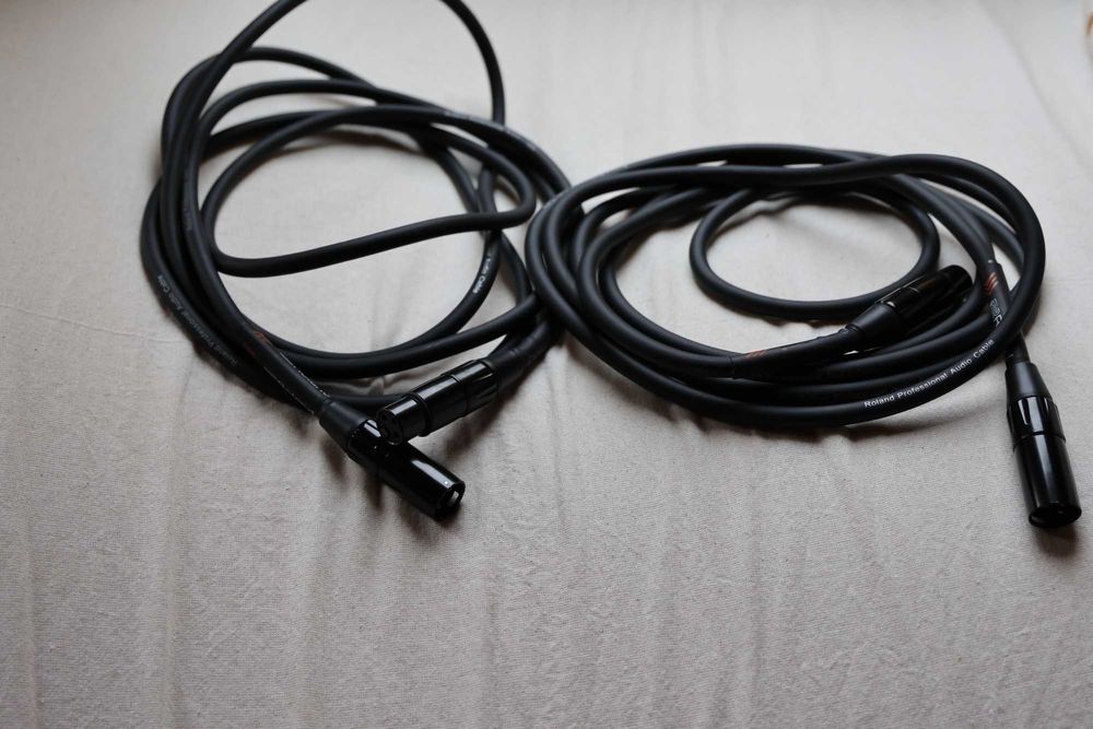 Roland RMC-B10 3 m Микрофонен кабел черен 2 бр.