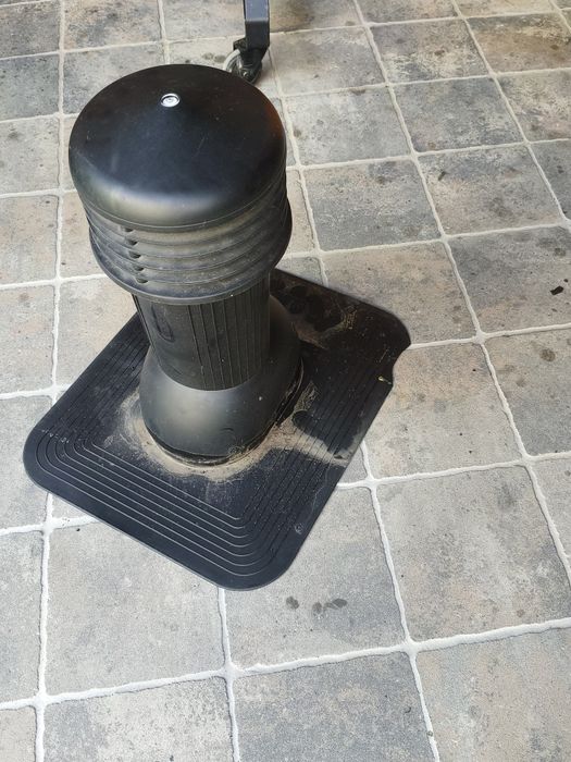Ventilație acoperiș pentru șindrilă bituminoasă, Ø125 mm