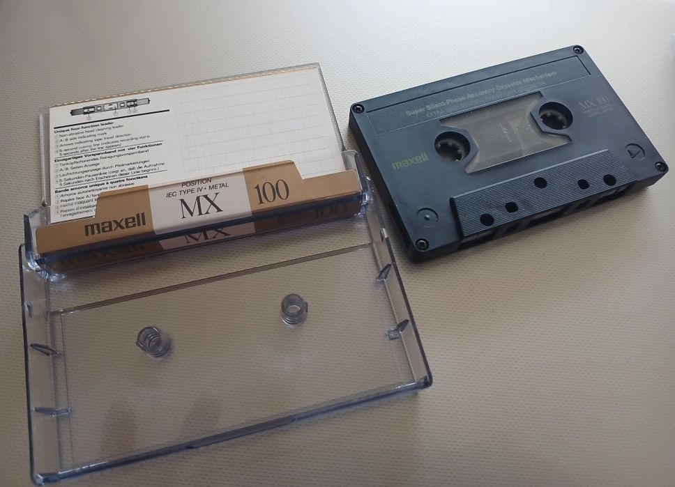 Lot de casete audio Maxell MX și TDK SA în stare foarte bună, nescrise
