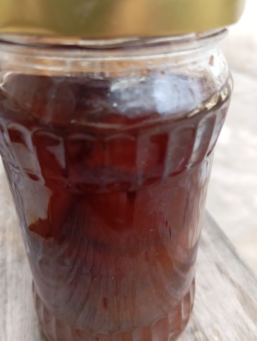 Домашна зимнина-пуешко месо,люти чушки,сладко