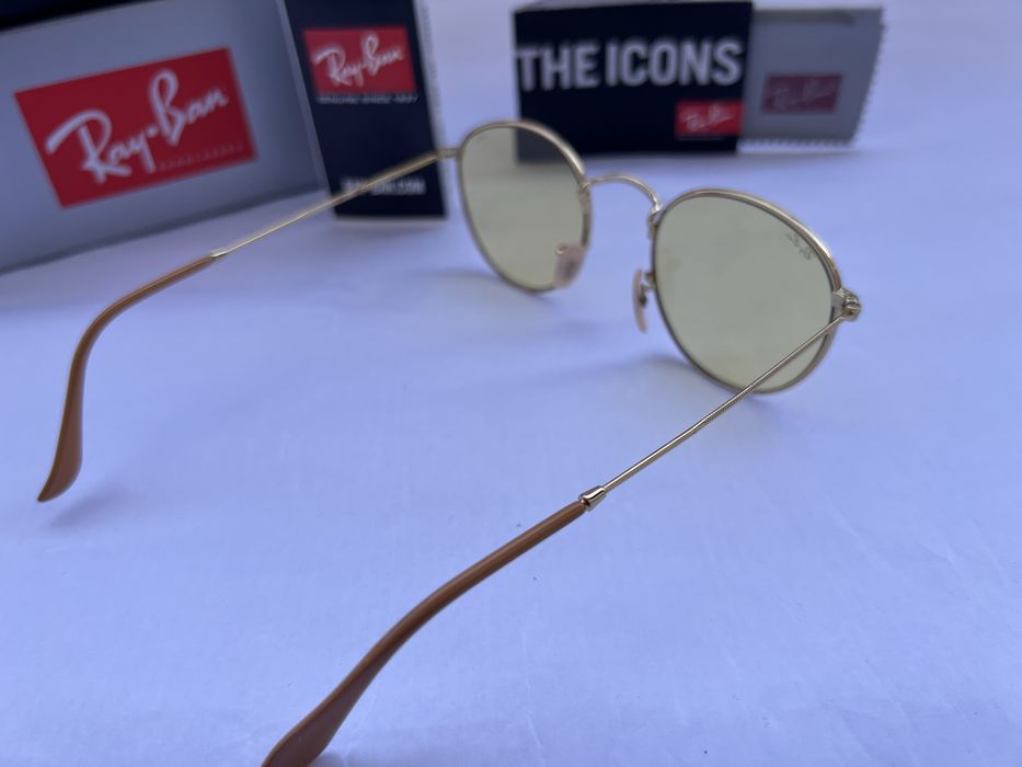 Ochelari de soare Ray Ban 3447 Round Metal Evolve Noi