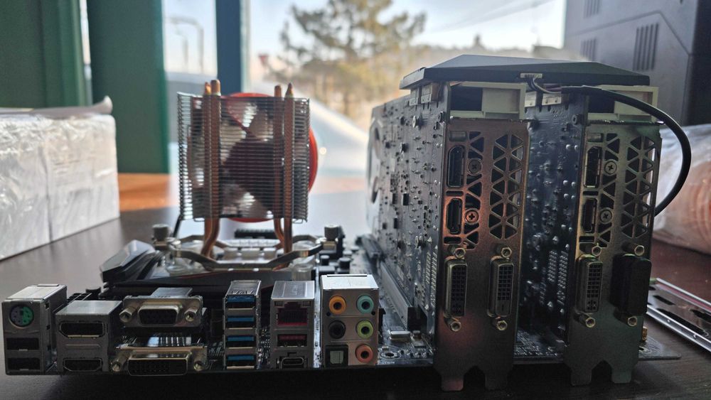 Kit i5,asus z170, ddr4,placa video Asus GTX 970 OC,sli mode