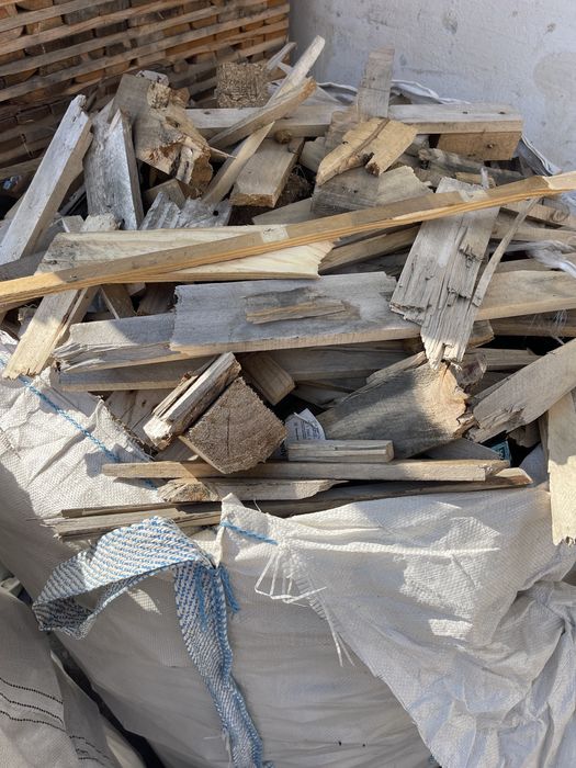 Дърва изрезки сухи подпалки