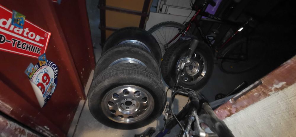 Продавам джанти "телефонни шайби" 15" 5х100 от ауди а3