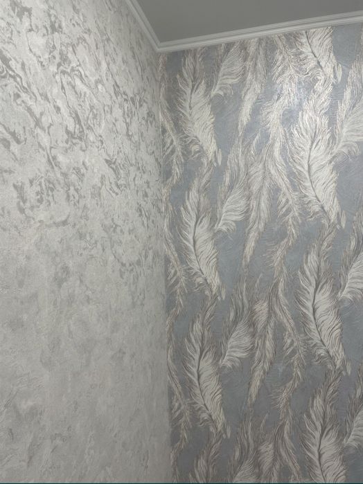 Поклейка обоев сапалы жабыстыру