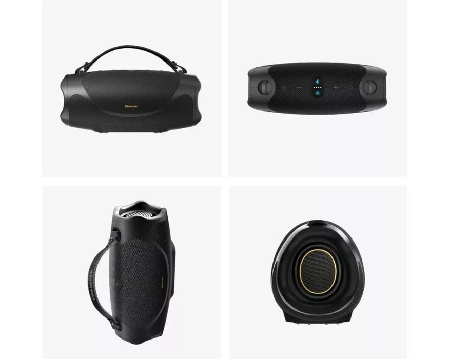 Нова безжична Bluetooth тонколона Hisense - FlexBoom, IP67, черна  80 W