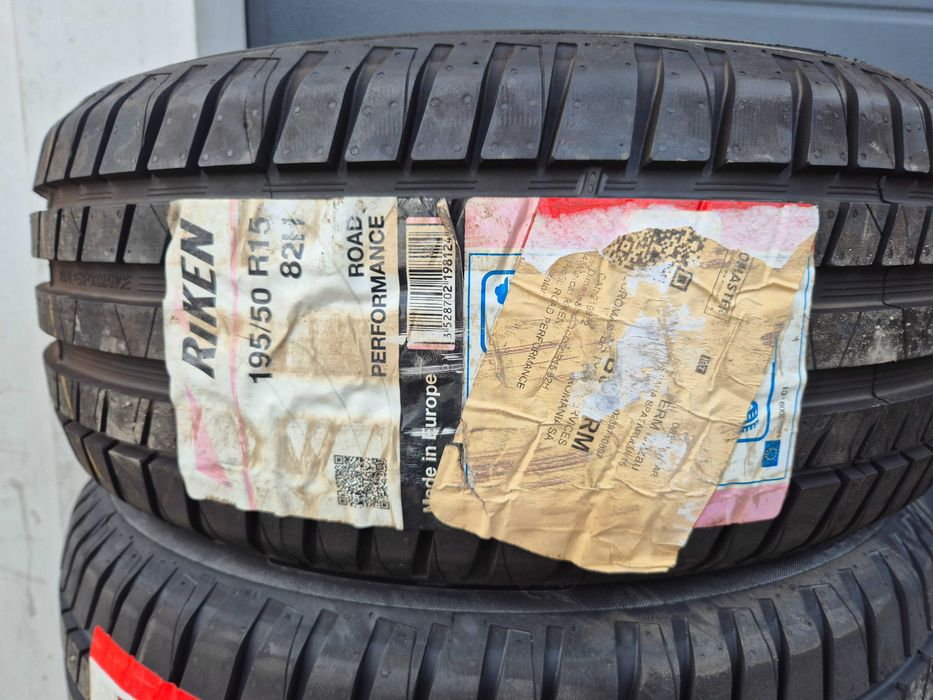 4 Anvelope de VARA - 195/50/15 - RIKEN Road Performance - NOU - DOT 2019 ! SUPER PRET !