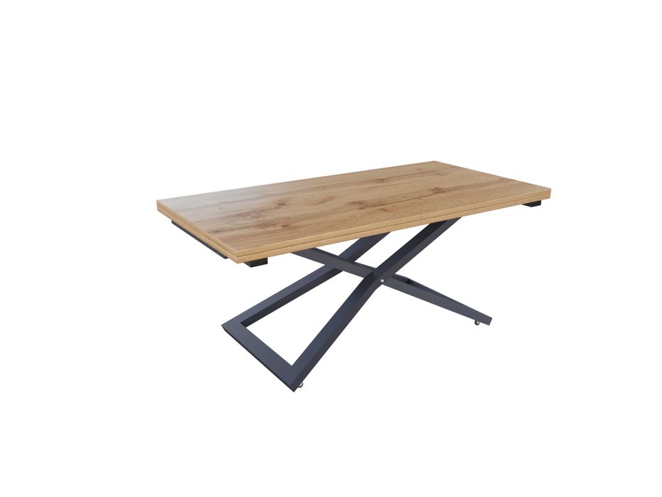 Разтегателна холна маса Венеция повдигаща 120×120 см,ПДЧ пет цвята