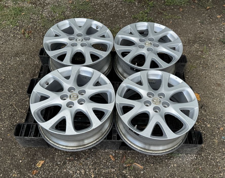 4бр.Алуминиеви джанти 18цола 5x114.3+ДАТЧИЦИ за Mazda,Kia,Hyundai