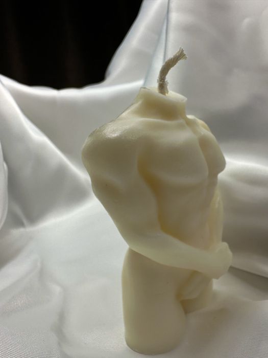 Формовые свечи для подарка и интерьера, из натурального воска