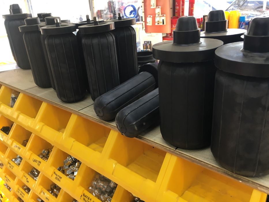 Пневмобаллоны в пружины