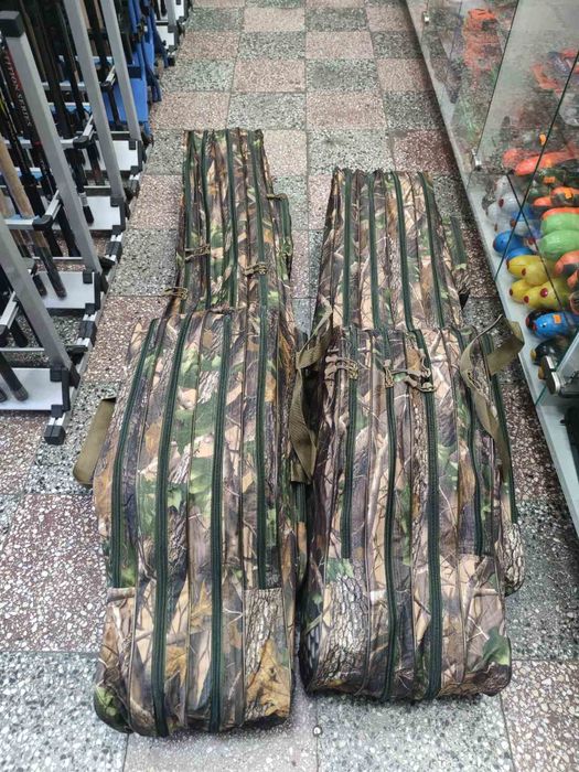 Четворен Калъф За Въдици и Макари 135см/150см/165см