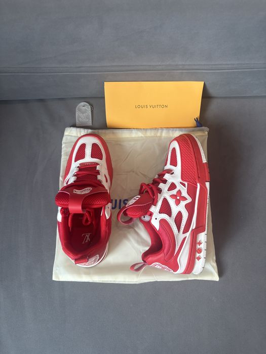 Luis Vuitton LV skates rosu marimea 41