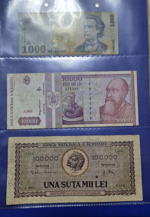 Bancnote vechi bani vechi