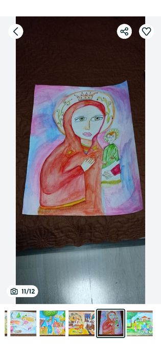 Рисунки на 35 на 55см