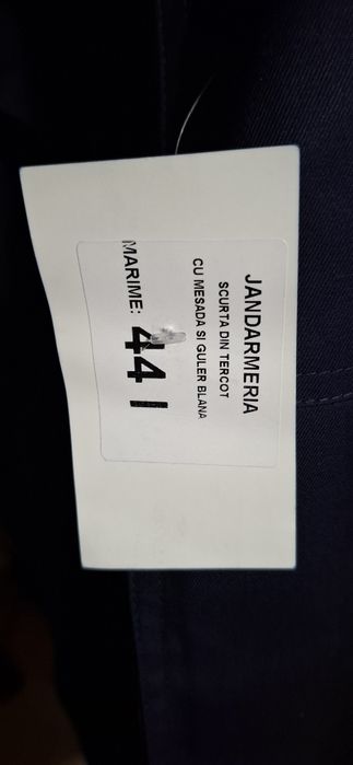 Scurta imblanita militara tip M.A.I ( JANDARMERIA )