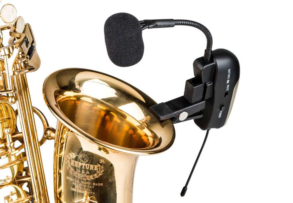 Set Wireless microfon pentru Saxofon și Trompeta ACEMIC EX-100/ST-4 (Shure, Sennheiser)