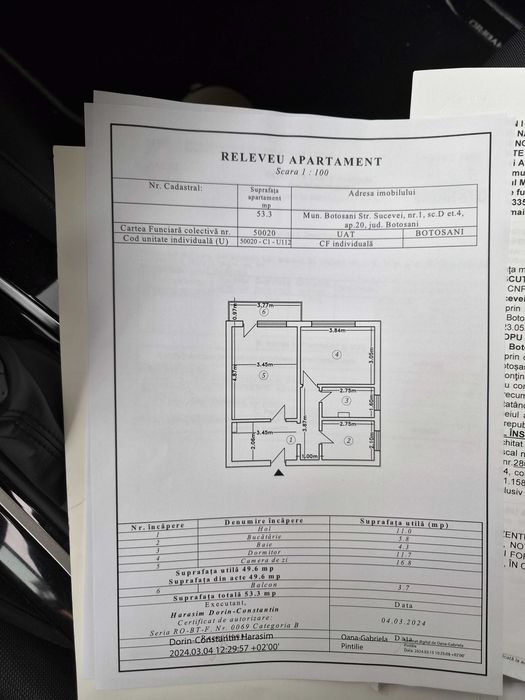 Vand urgent Apartament 2 camere zona Carrefour