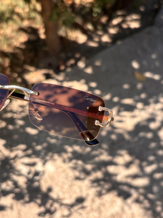 Ochelari Cartier Design Premium Maro