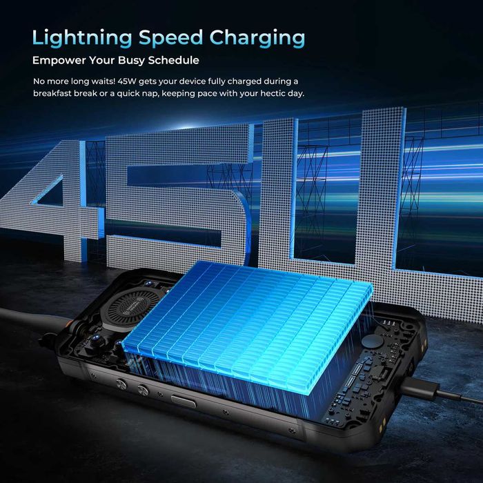 OUKITEL WP61 Plus 5G 6.78", 12GB/512GB, 108MP, 20000mAh, Walkie-Talkie