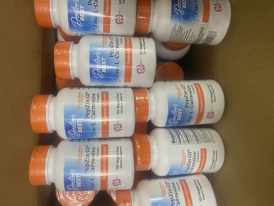 Doctor’s Best Pepzingi, Zinc L-Carnosine Пепзинги120 капсул
