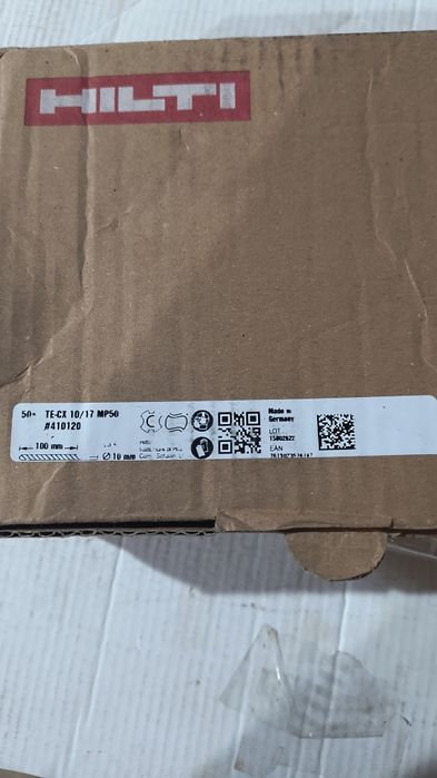 Hilti свредла TE-CX 10/17 MP50