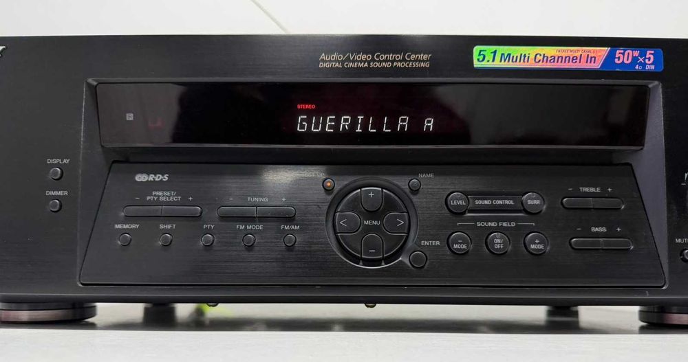 Sony STR DE 375 amplificator 5.1 amplituner RDS statie multicanal