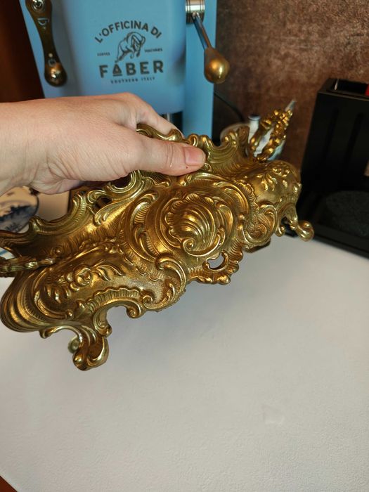 Антикварна масивна бронзова фруктиера Лоплюс подарък