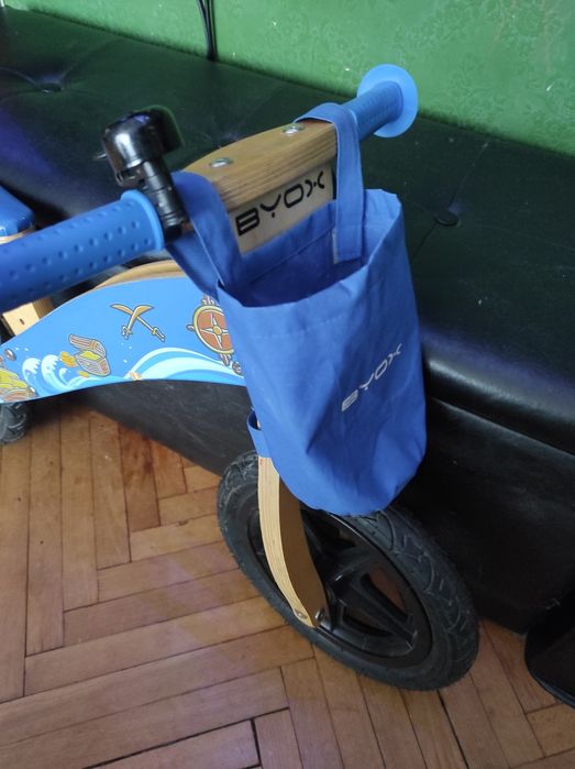 Дървен баланс - колело