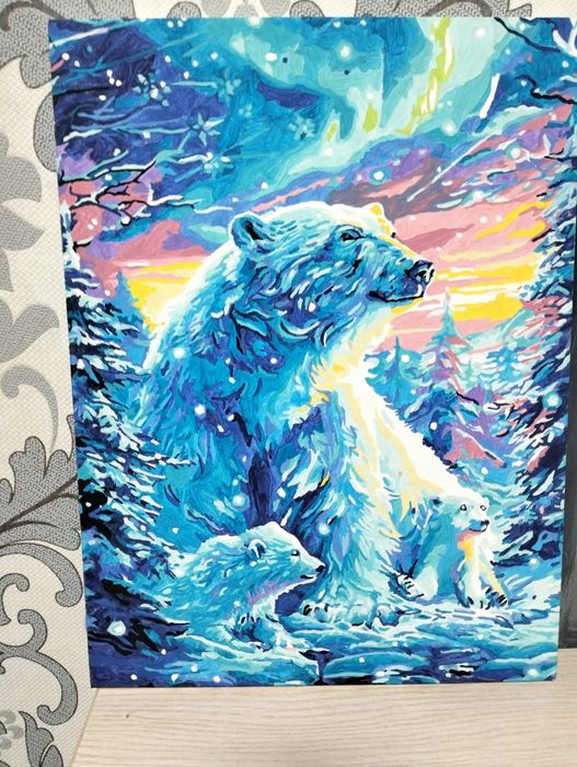 Продам картины по номерам готовые