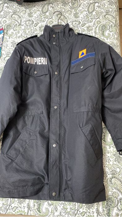 Bluzon și geacă iarnă pompieri noi, nepurtate